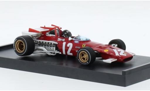 Ferrari 312 1/43 Brumm B No.12 Scuderia Formel 1 GP Österreich 1970 1:43 diecast model cars