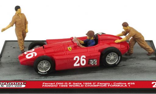 Diecast model cars Ferrari D50 1/43 Brumm No.26 Formel 1 GP Italien 1956 avec figurines in Emballage sp�cial J.M.Fangio Ferrari D50 1/43 Brumm No.26 Formel 1 GP Italien 1956 avec figurines in Emballage sp�cial J.M.Fangio diecast model cars