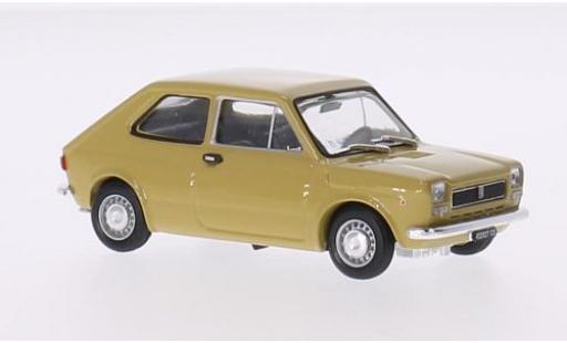 Diecast model cars Fiat 127 1/43 Brumm yellow 1972 2-portes Fiat 127 1/43 Brumm yellow 1972 2-portes diecast model cars