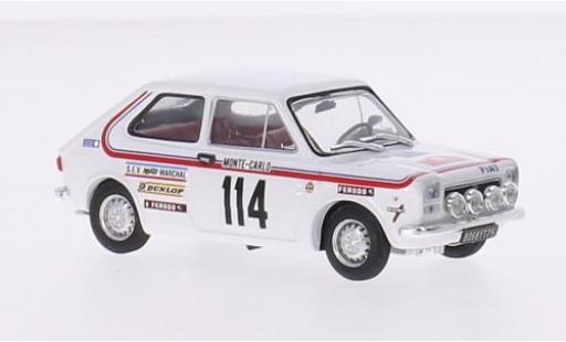 Diecast model cars Fiat 127 1/43 Brumm No.114 Rallye Monte-Carlo 1973 B.Dongues/C.Saulie Fiat 127 1/43 Brumm No.114 Rallye Monte-Carlo 1973 B.Dongues/C.Saulie diecast model cars