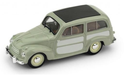 Fiat 500 1/43 Brumm C Belvedere green/grey 1951 diecast model cars