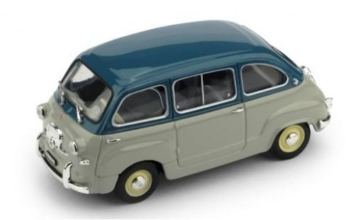 Diecast model cars Fiat 600 1/43 Brumm Multipla Berlina Serie 1a blau/grau 1956 1:43 Fiat 600 1/43 Brumm Multipla Berlina Serie 1a blau/grau 1956 1:43 diecast model cars