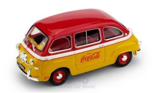 Diecast model cars Fiat 600 1/43 Brumm D Multipla Coca Cola 1960 Olympiade Rom Fiat 600 1/43 Brumm D Multipla Coca Cola 1960 Olympiade Rom diecast model cars