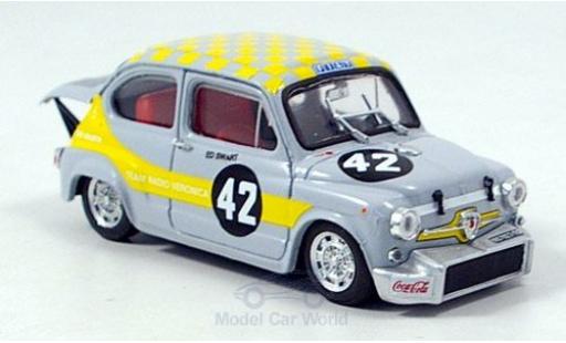 Diecast model cars Fiat Abarth 1000 1/43 Brumm Berlina No.42 Team Radio Veronica Zandvoort Trophy 1969 E.Swart Fiat Abarth 1000 1/43 Brumm Berlina No.42 Team Radio Veronica Zandvoort Trophy 1969 E.Swart diecast model cars