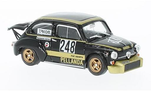 Diecast model cars Fiat Abarth 1000 1/43 Brumm No.248 Rally Trento - Bondone 1976 G.Chivacci Fiat Abarth 1000 1/43 Brumm No.248 Rally Trento - Bondone 1976 G.Chivacci diecast model cars