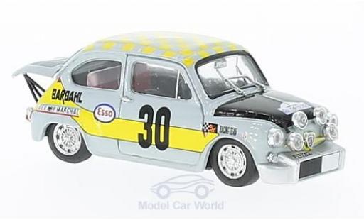Diecast model cars Fiat Abarth 1000 1/43 Brumm No.30 Scuderia Bardahl Rouen 1969 Ficol/Beurden Fiat Abarth 1000 1/43 Brumm No.30 Scuderia Bardahl Rouen 1969 Ficol/Beurden diecast model cars