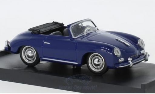 Diecast model cars Porsche 356 1/43 Brumm Cabriolet blue 1952 Porsche 356 1/43 Brumm Cabriolet blue 1952 diecast model cars