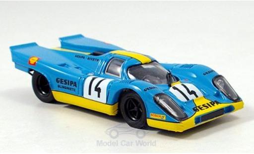 Diecast model cars Porsche 917 1970 1/43 Brumm K No.14 Gesipa Racing Team 1000km Monza 1970 J.Neuhaus/R.Kelleners Porsche 917 1970 1/43 Brumm K No.14 Gesipa Racing Team 1000km Monza 1970 J.Neuhaus/R.Kelleners diecast model cars