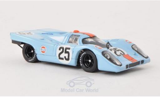 Diecast model cars Porsche 917 1970 1/43 Brumm K No.25 JWA Gulf 1000km Spa 1970 Rodriguez Porsche 917 1970 1/43 Brumm K No.25 JWA Gulf 1000km Spa 1970 Rodriguez diecast model cars