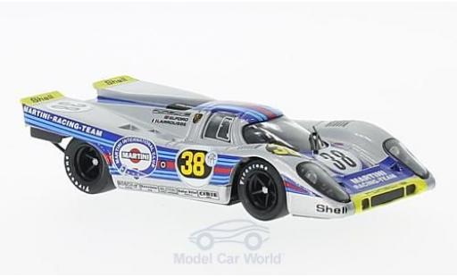Porsche 917 1971 1/43 Brumm K No.38 Martini Racing Team Martini 1000 Km Buenos Aires 1971 V.Elford/G.Larrousse diecast model cars