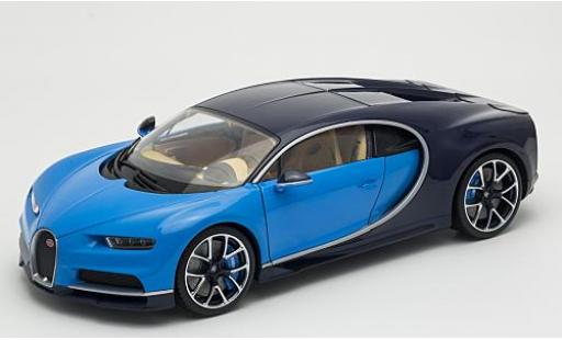 Diecast model cars Bugatti Chiron 1/18 Welly blau 1:18 Bugatti Chiron 1/18 Welly blau 1:18 diecast model cars