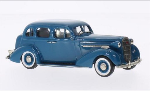 Buick Special Sedan 1/43 Brooklin 4-door Trunk M-41 blue 1936 diecast model cars