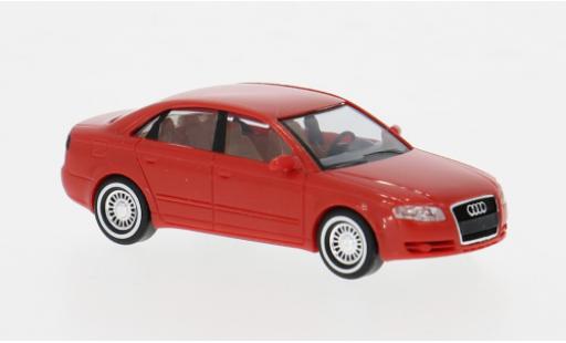 Audi A4 1/87 Busch rot 2004 1:87 diecast model cars