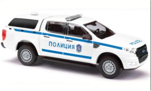 Diecast model cars Ford Ranger 1/87 Busch Polizia Bulgarien 2016 Ford Ranger 1/87 Busch Polizia Bulgarien 2016 diecast model cars