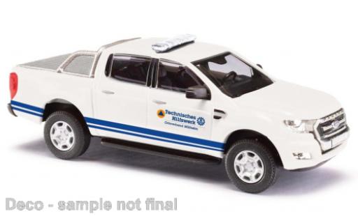 Ford Ranger 1/87 Busch THW Mühlheim diecast model cars