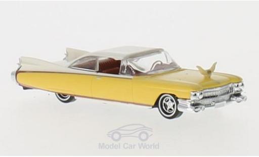Cadillac Eldorado 1/87 Busch yellow/white Rodeo diecast model cars