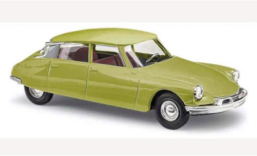 Citroen DS 1/87 Busch 19 green 1968 diecast model cars