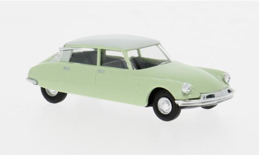 Citroen DS 1/87 Busch 19 grün/beige 1955 1:87 diecast model cars