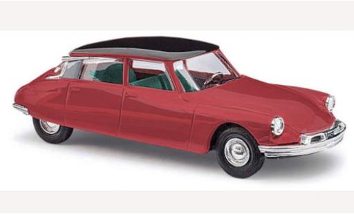 Citroen DS 1/87 Busch 19 red/black 1968 diecast model cars