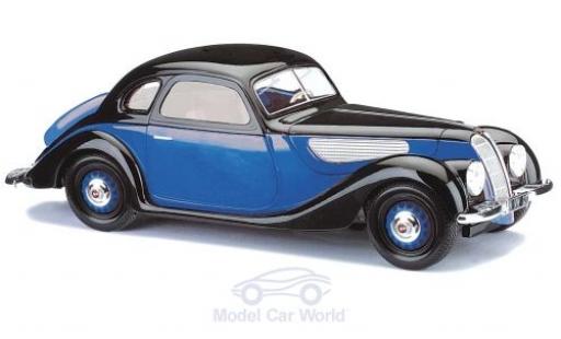 EMW 327 1/87 Busch Coupe blue/black 1952 diecast model cars