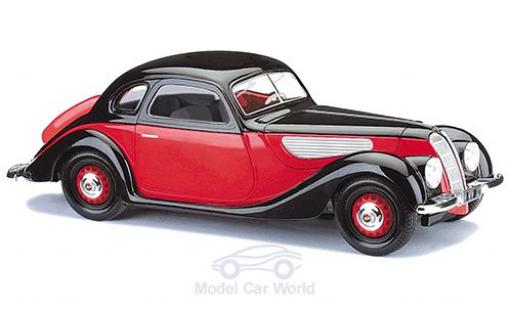 EMW 327 1/87 Busch Coupe red/black 1952 diecast model cars