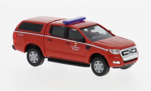 Diecast model cars Ford Ranger 1/87 Busch 2016 Feuerwehr Münster 1:87 Ford Ranger 1/87 Busch 2016 Feuerwehr Münster 1:87 diecast model cars