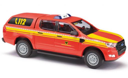 Diecast model cars Ford Ranger 1/87 Busch DoKa Feuerwehr Dortmund 2016 avec Hardtop Ford Ranger 1/87 Busch DoKa Feuerwehr Dortmund 2016 avec Hardtop diecast model cars