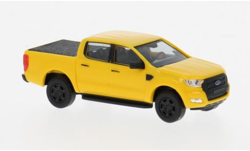 Diecast model cars Ford Ranger 1/87 Busch gelb 2016 1:87 Ford Ranger 1/87 Busch gelb 2016 1:87 diecast model cars