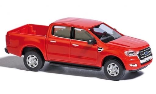 Ford Ranger 1/87 Busch red 2016 diecast model cars