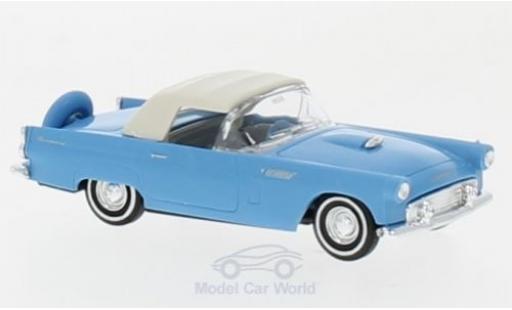 Ford Thunderbird 1956 1/87 Busch Convertible blue 1956 diecast model cars