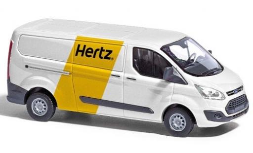 Ford Transit 1/87 Busch Custom Kasten Hertz Autovermietung 2012 diecast model cars