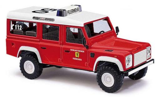 Diecast model cars Land Rover Defender 1/87 Busch 110 Feuerwehr Friedrichroda 1983 Land Rover Defender 1/87 Busch 110 Feuerwehr Friedrichroda 1983 diecast model cars