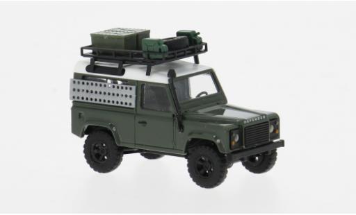 Diecast model cars Land Rover Defender 1/87 Busch 90 oliv 1983 1:87 Land Rover Defender 1/87 Busch 90 oliv 1983 1:87 diecast model cars