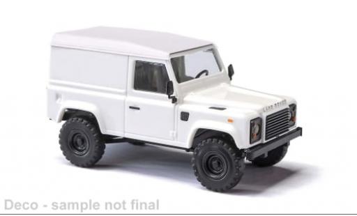 Land Rover Defender 1/87 Busch 90 Kasten weiss 1983 1:87 diecast model cars