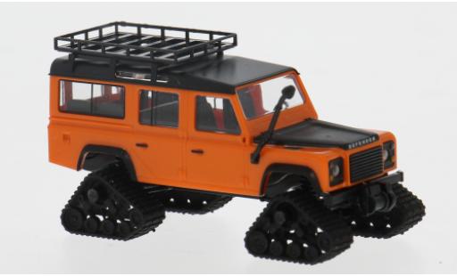Land Rover Defender 1/87 Busch orange/schwarz 1983 1:87 diecast model cars