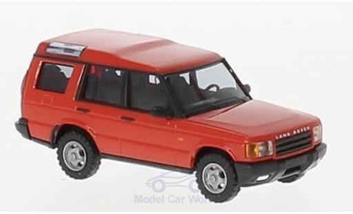 Land Rover Discovery 1/87 Busch red 1998 diecast model cars