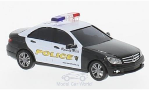 Diecast model cars Mercedes Classe C 1/87 Busch Beverly Hills Police 2007 Mercedes Classe C 1/87 Busch Beverly Hills Police 2007 diecast model cars