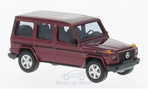Diecast model cars Mercedes Classe G 1/87 Busch metallic red 1990 Mercedes Classe G 1/87 Busch metallic red 1990 diecast model cars