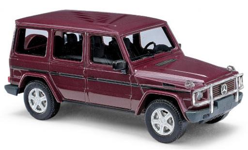 Diecast model cars Mercedes Classe G 1/87 Busch (W463) red 1990 avec Frontramme Mercedes Classe G 1/87 Busch (W463) red 1990 avec Frontramme diecast model cars