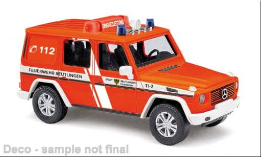 Diecast model cars Mercedes Classe G 1/87 Busch (W463) Feuerwehr Reutlingen 1990 1:87 Mercedes Classe G 1/87 Busch (W463) Feuerwehr Reutlingen 1990 1:87 diecast model cars