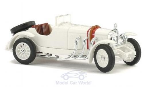 Diecast model cars Mercedes SSK 1/87 Busch white 1928 Mercedes SSK 1/87 Busch white 1928 diecast model cars