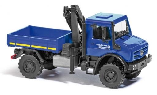 Diecast model cars Mercedes Unimog 1/87 Busch U 5023 THW avec grues Mercedes Unimog 1/87 Busch U 5023 THW avec grues diecast model cars