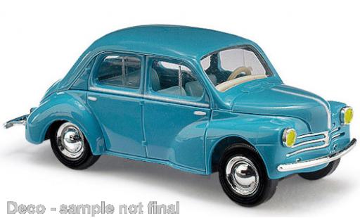 Renault 4 1/87 Busch CV blue 1958 mit yellowen Scheinwerfern diecast model cars