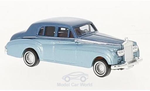 Diecast model cars Rolls Royce Silver Cloud 1/87 Busch metallic blue/metallic blue 1959 Rolls Royce Silver Cloud 1/87 Busch metallic blue/metallic blue 1959 diecast model cars