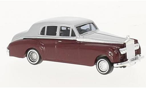 Diecast model cars Rolls Royce Silver Cloud 1/87 Busch metallic red/grey 1959 Rolls Royce Silver Cloud 1/87 Busch metallic red/grey 1959 diecast model cars
