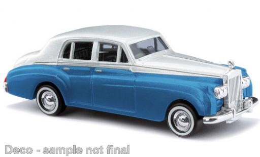 Diecast model cars Rolls Royce Silver Cloud 1/87 Busch grey/blue 1959 Rolls Royce Silver Cloud 1/87 Busch grey/blue 1959 diecast model cars