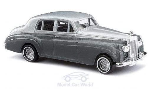 Diecast model cars Rolls Royce Silver Cloud 1/87 Busch grey/metallic grey 1959 Rolls Royce Silver Cloud 1/87 Busch grey/metallic grey 1959 diecast model cars