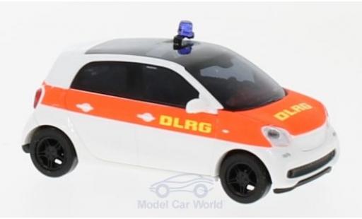 Smart ForFour 1/87 Busch Forfour DLRG 2014 diecast model cars