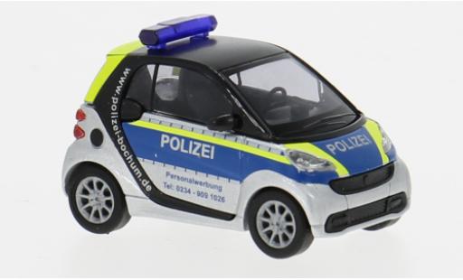 Smart ForTwo 1/87 Busch Fortwo Coupe 2012 Polizei Bochum 1:87 diecast model cars