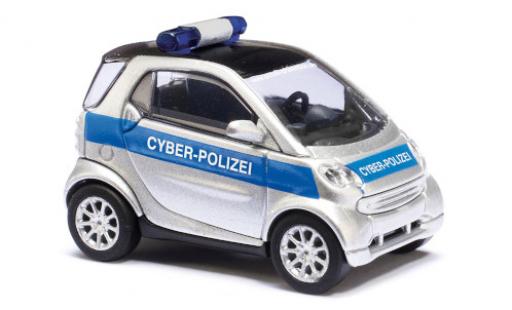 Smart ForTwo 1/87 Busch Fortwo Cyber-Polizei 2007 diecast model cars